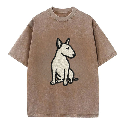 Miniature Bull Terrier White Pose Hat