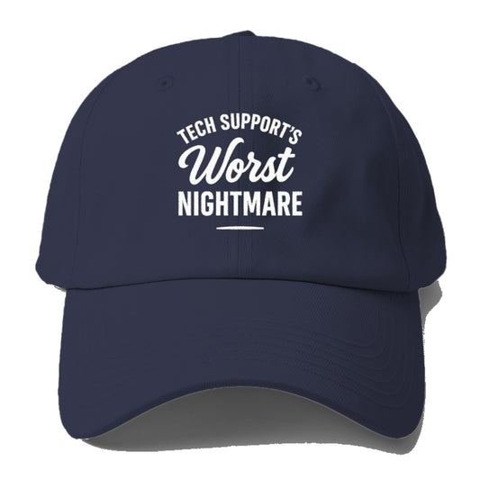 tech support nightmare hat design Hat