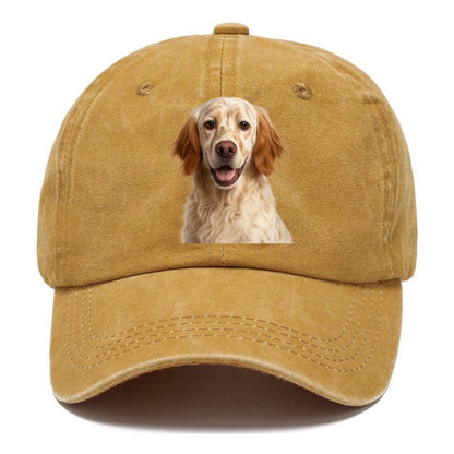 english setter: elegant field companion Hat