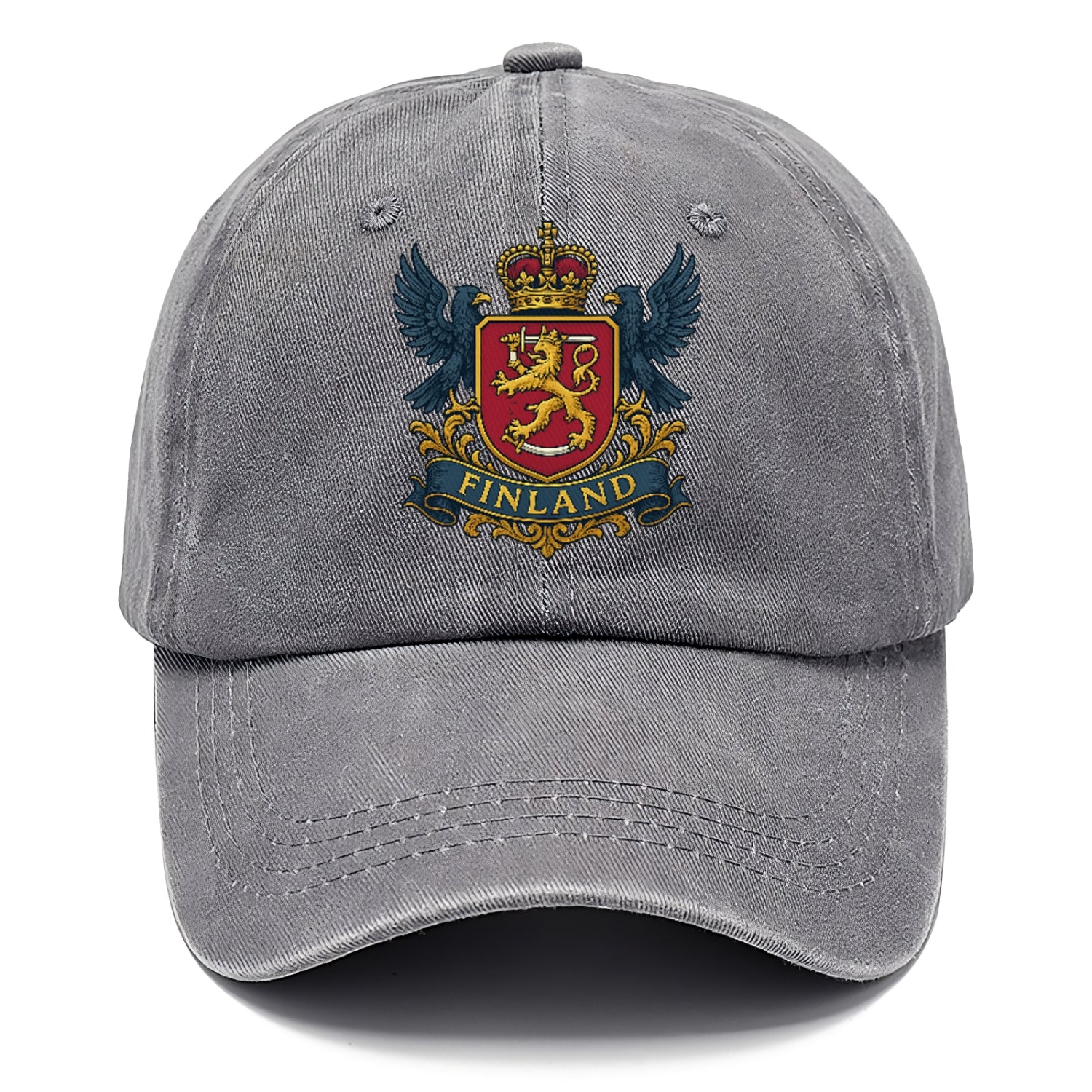 finland lion logo Hat