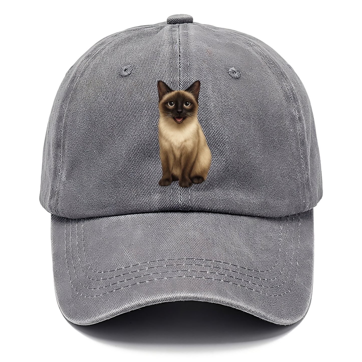 siamese cat illustration Hat