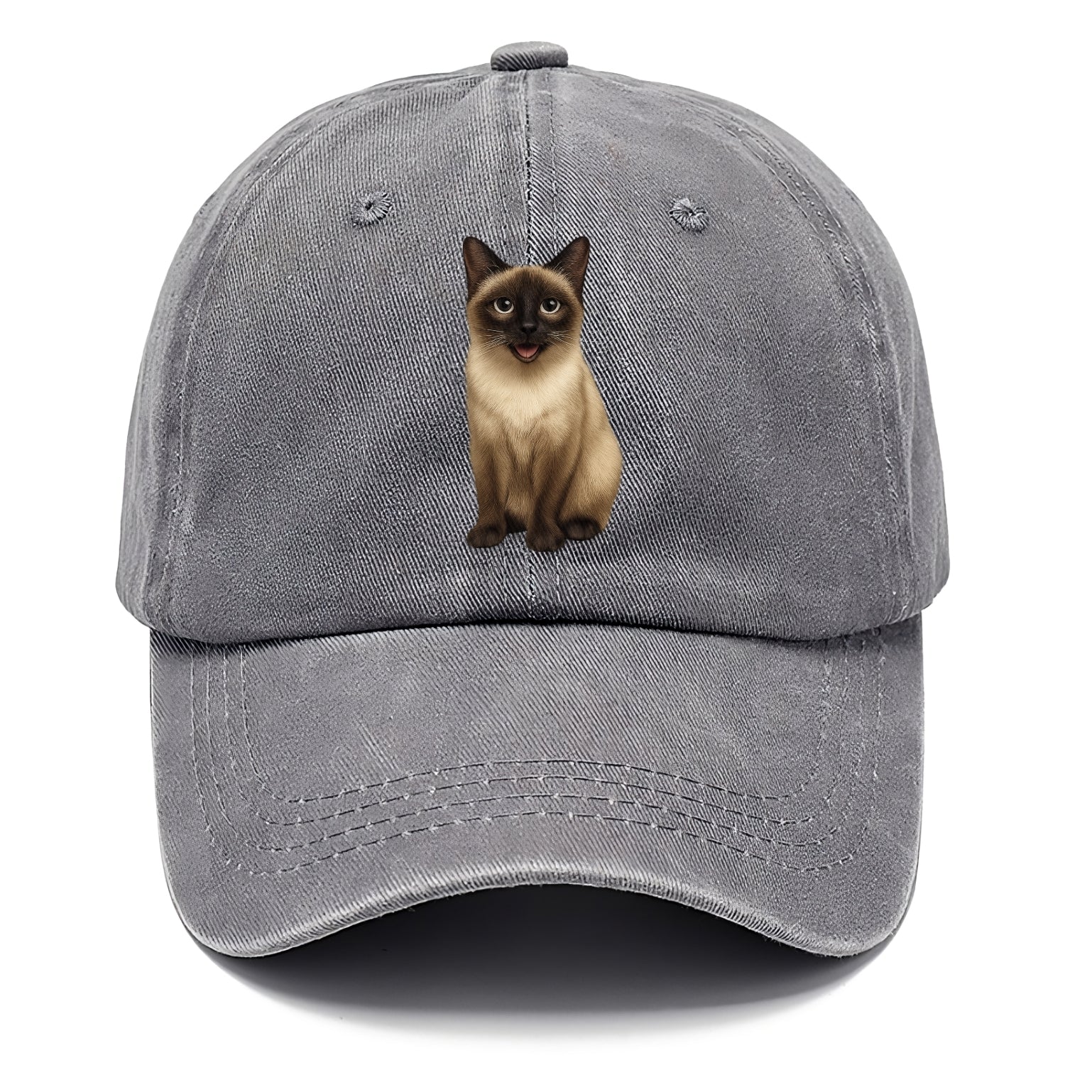 siamese cat illustration Hat