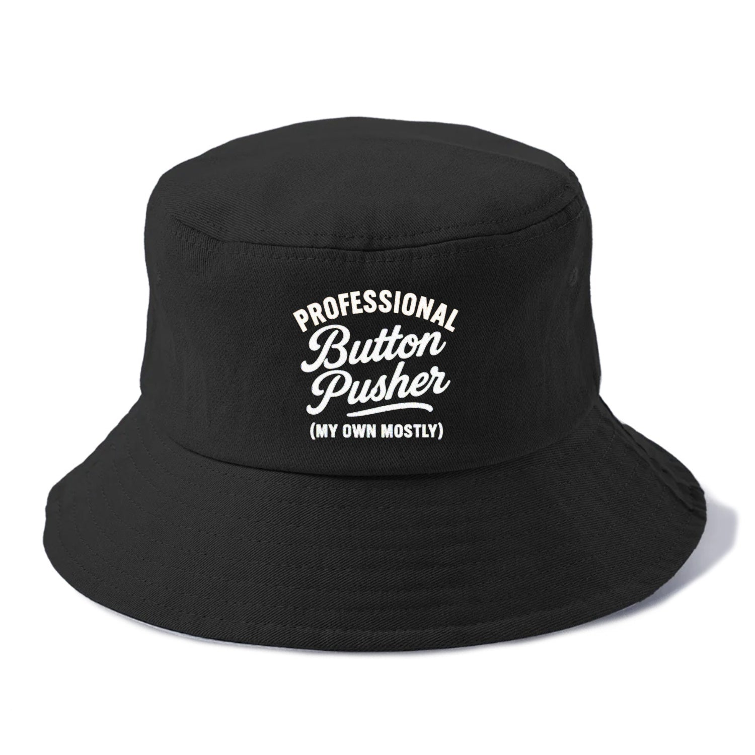 button pusher mostly my own Hat