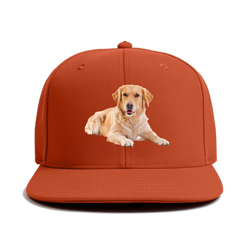 Golden Retriever Laying Down Classic Snapback