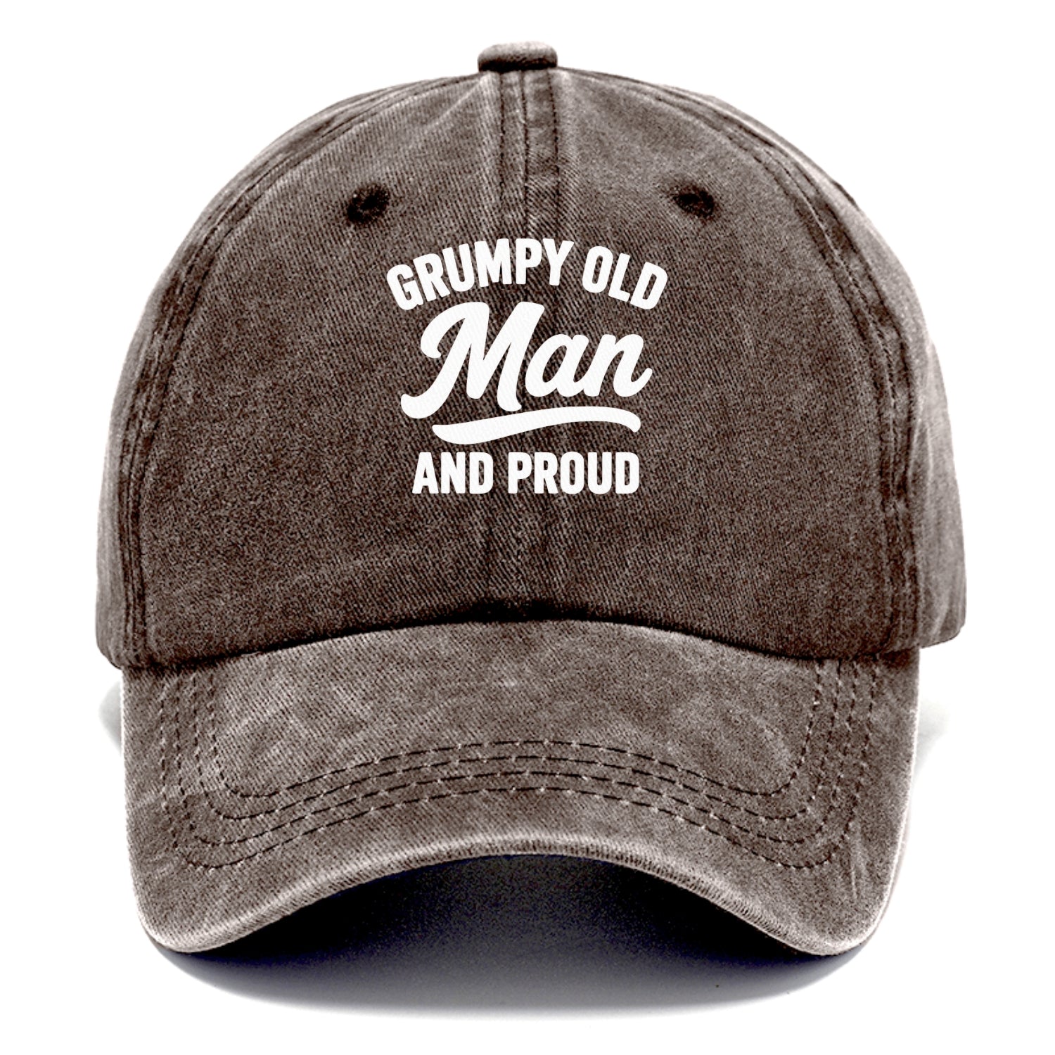 grumpy old man and proud Hat