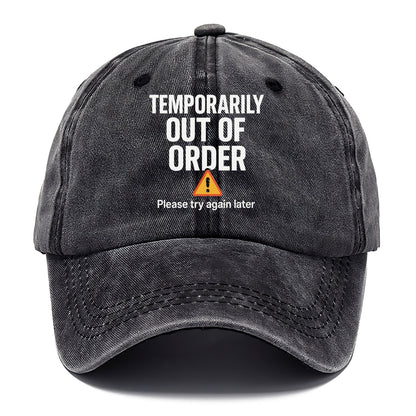 out of order Hat