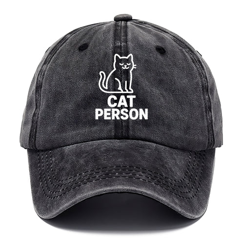 Cat Person Classic Cap