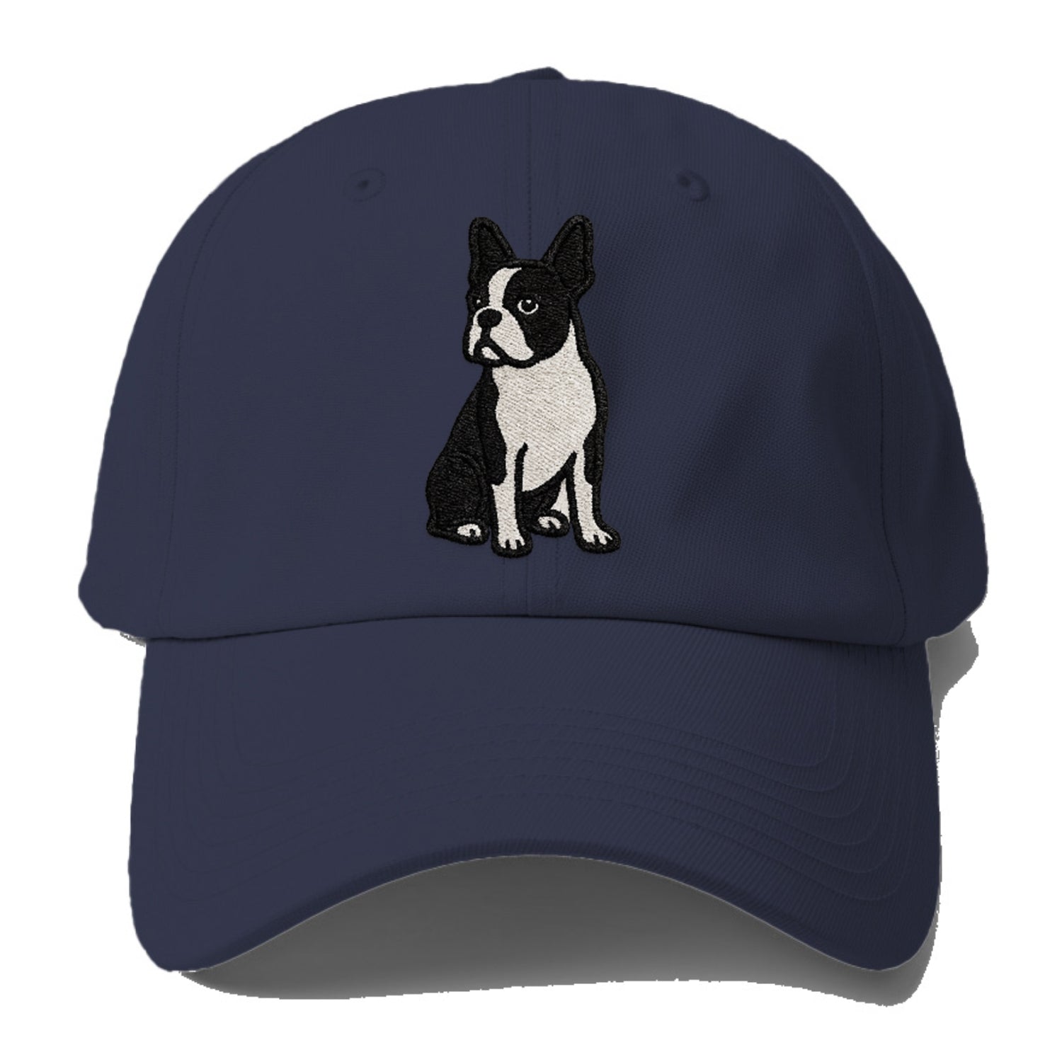 boston-terrier-black-white-tuxedo-charming-companion Hat