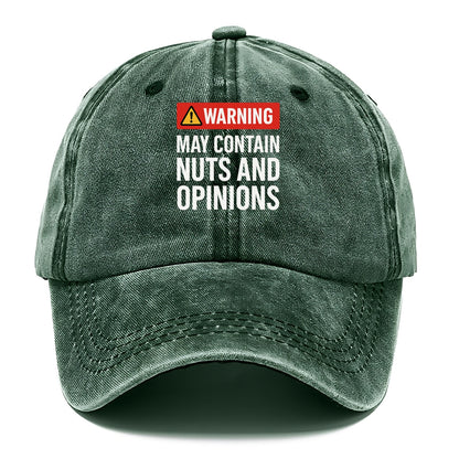 may contain nuts Hat