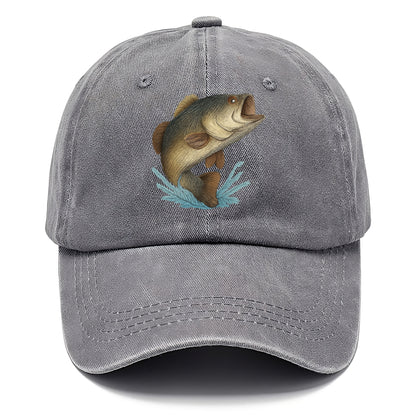 leaping bass artistic impression Hat
