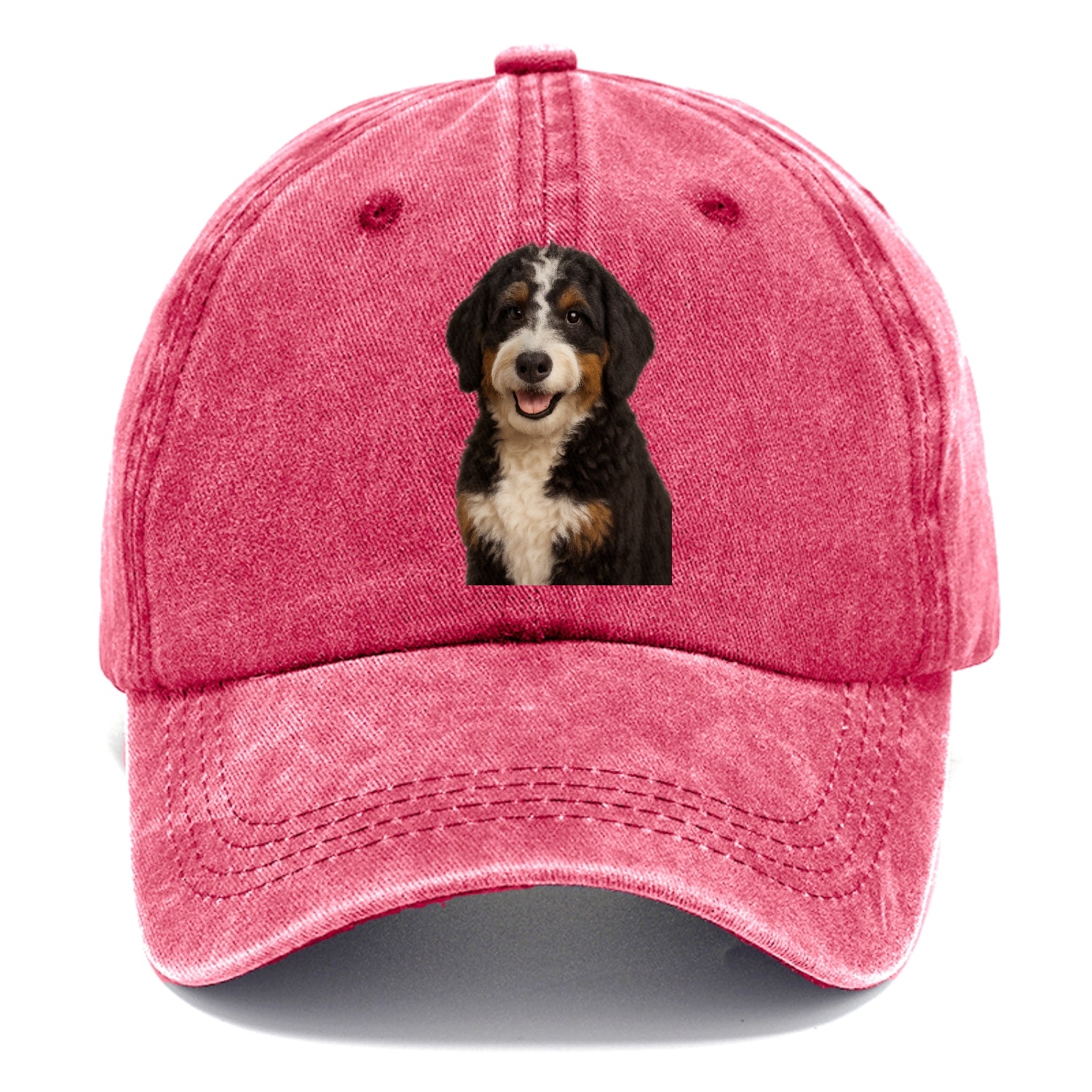 bernedoodle portrait design Hat