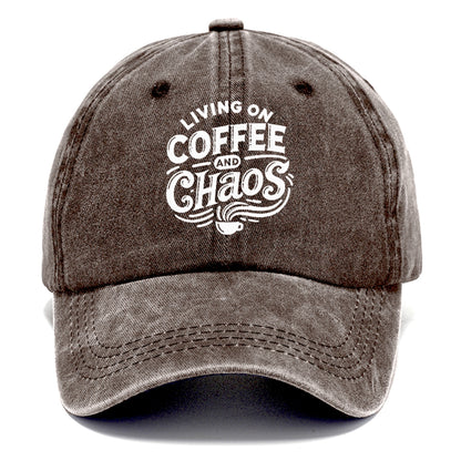 living on coffee and chaos Hat