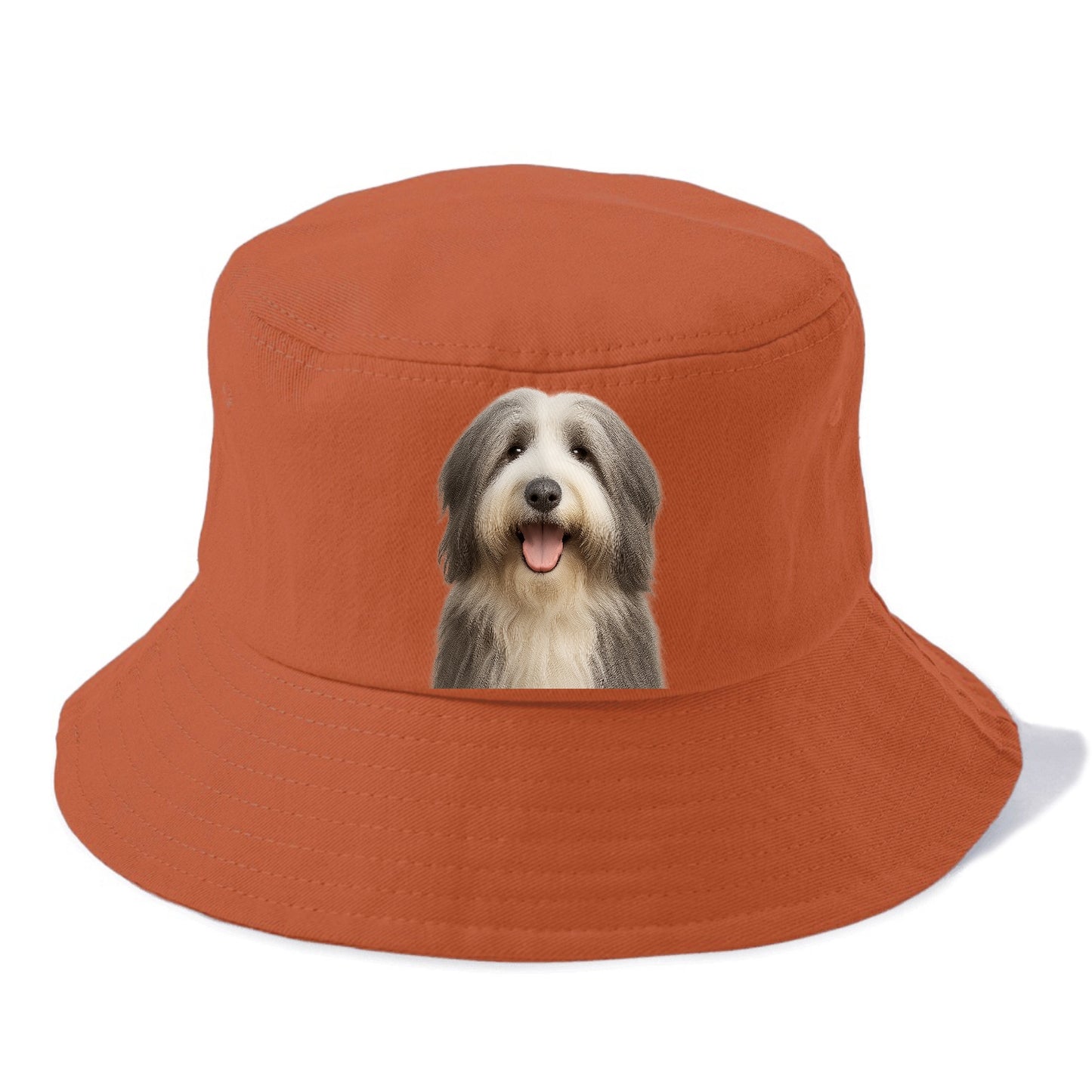 bearded collie: whimsical wanderer Hat