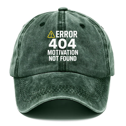 error motivation not found Hat