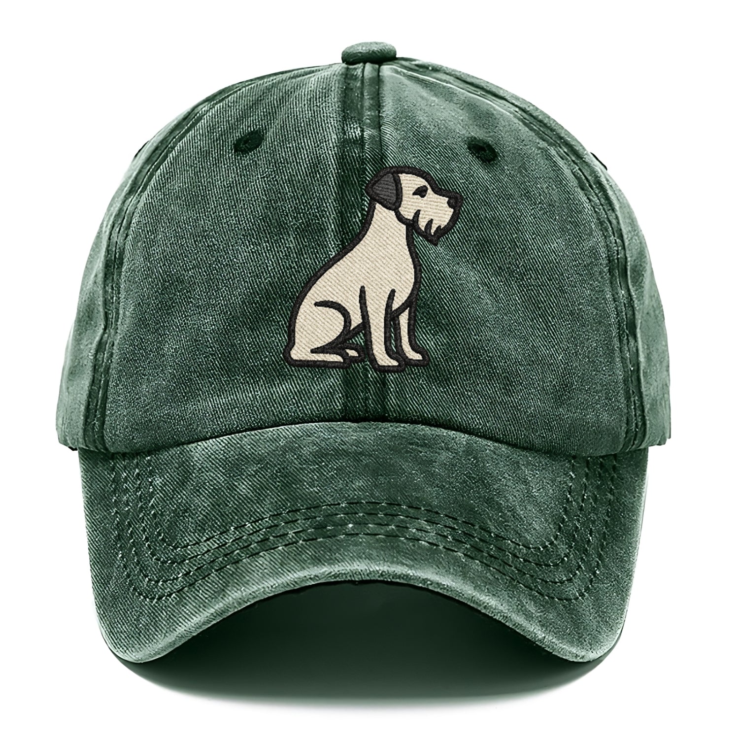 Cesky Terrier Gray Design Hat