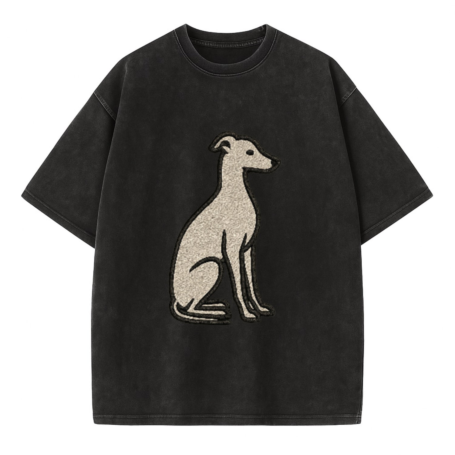 Italian Greyhound Gray Sitting Pose Hat