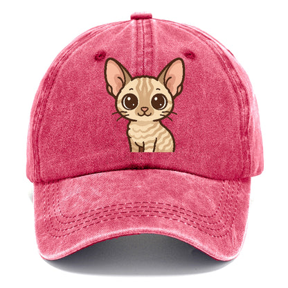cornish-rex-sleek-unique Hat