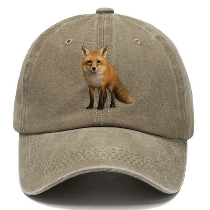 portrait of a red fox Hat