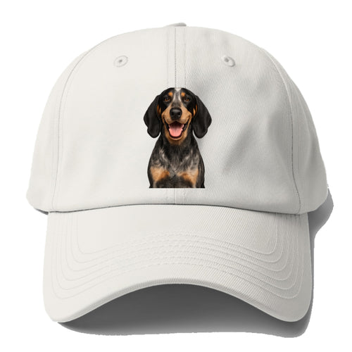 Bluetick Coonhound: Trailblazer's True Blue Baseball Cap