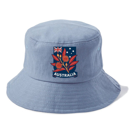 Australian Floral Patriotic Hat