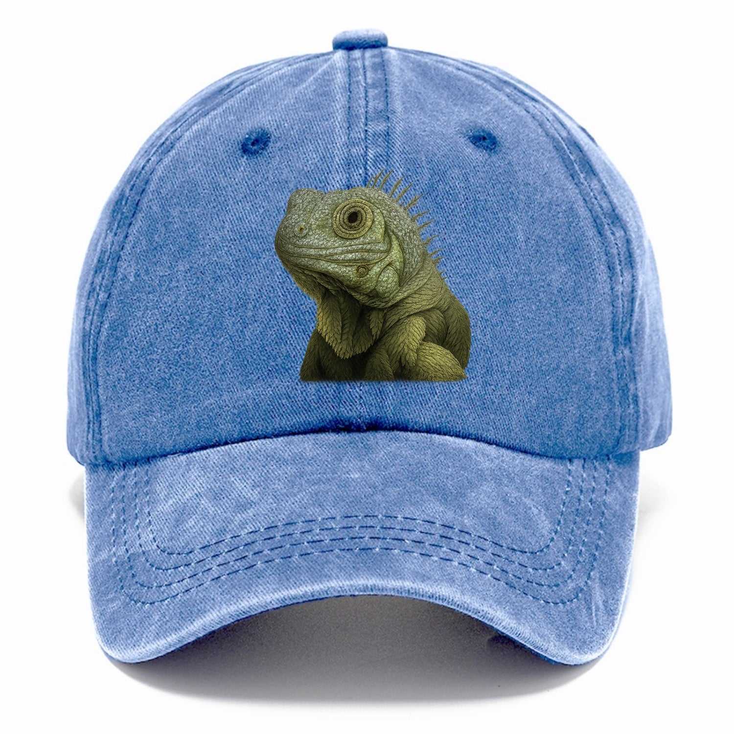 iguana portrait design Hat