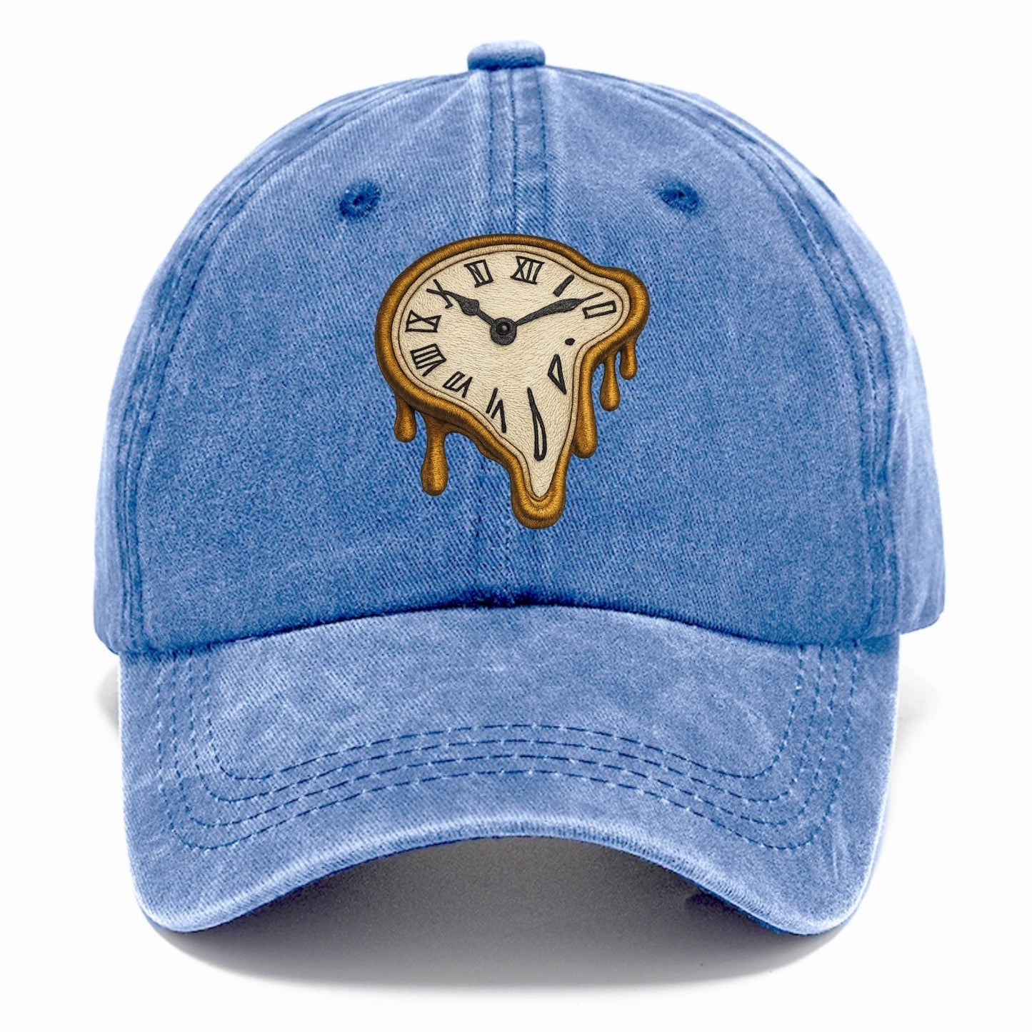 melting clock surreal time distortion Hat