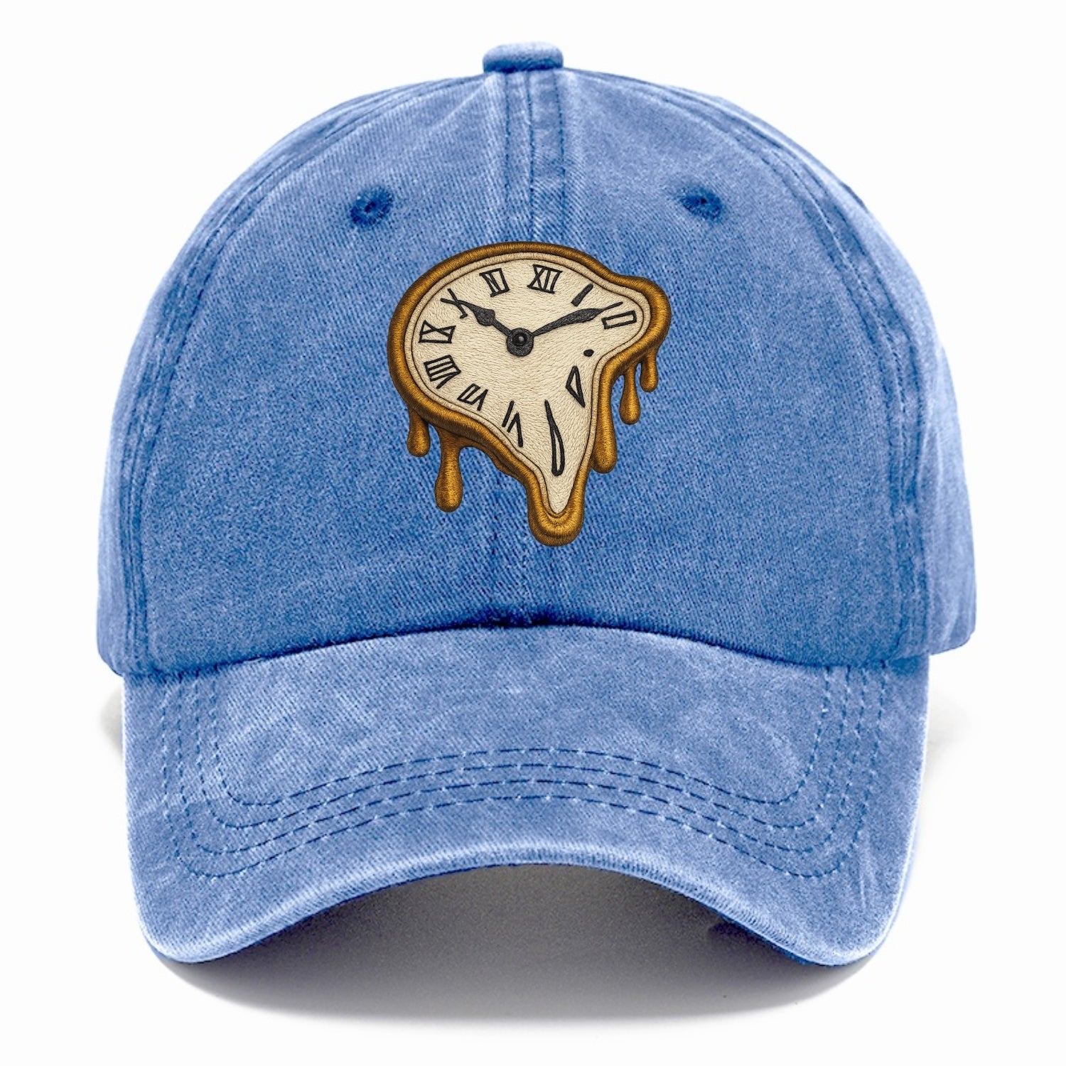 melting clock surreal time distortion Hat