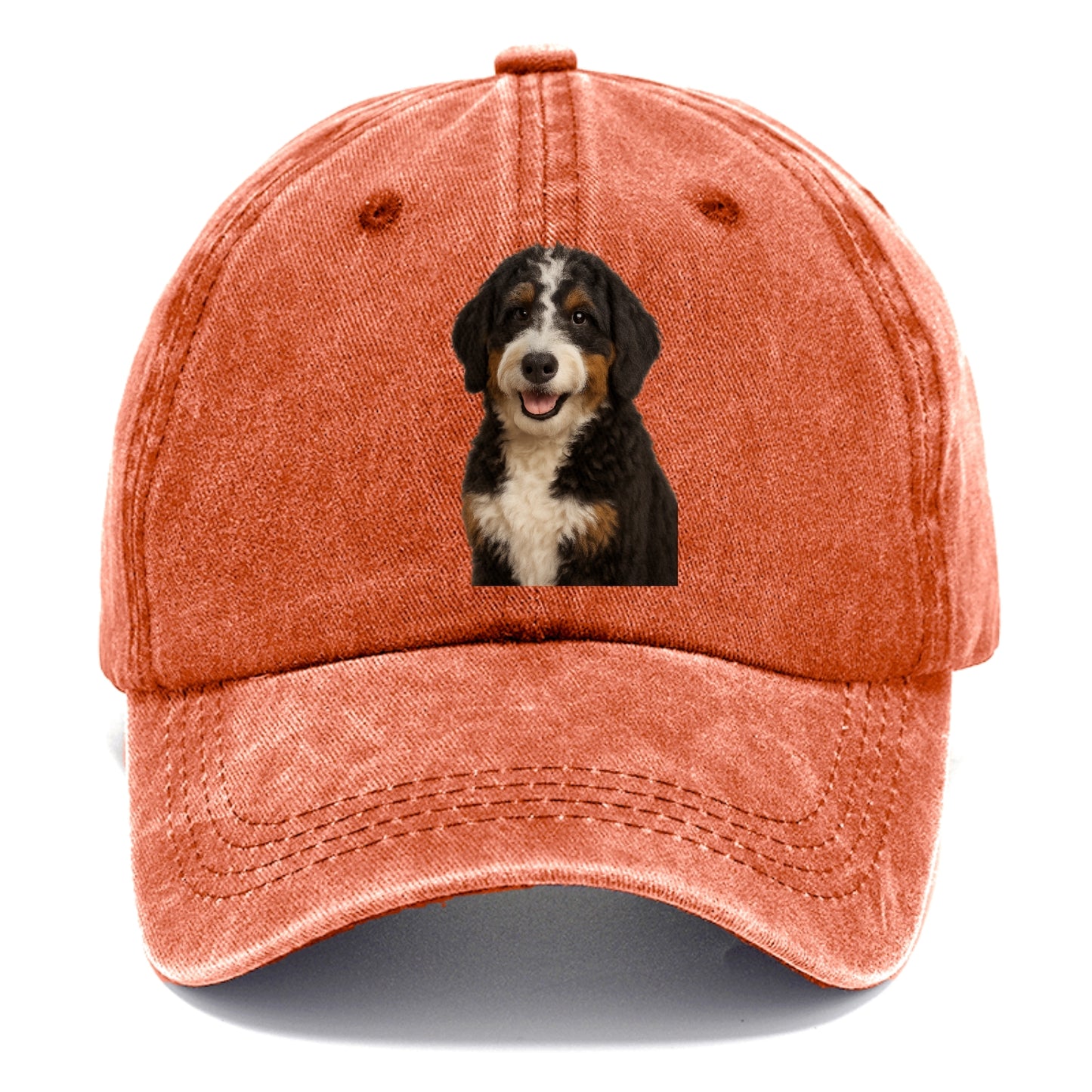 bernedoodle portrait design Hat