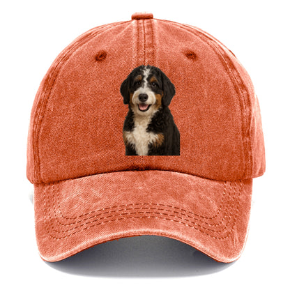 bernedoodle portrait design Hat