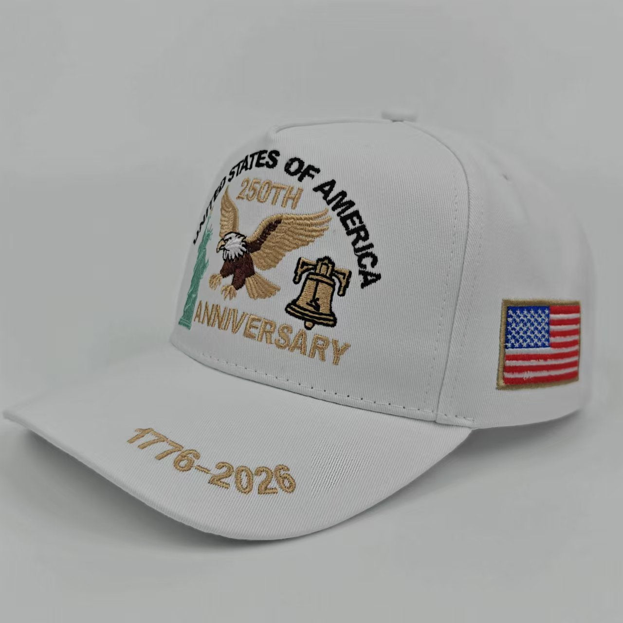 250th Anniversary American Independence Embroidered Cap
