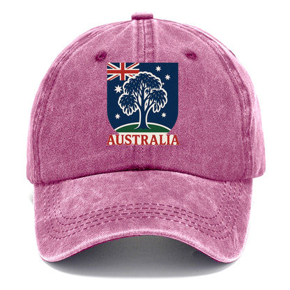 Australian Emblem with Text Hat