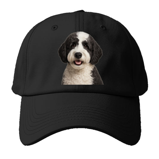sheepadoodle portrait design Hat