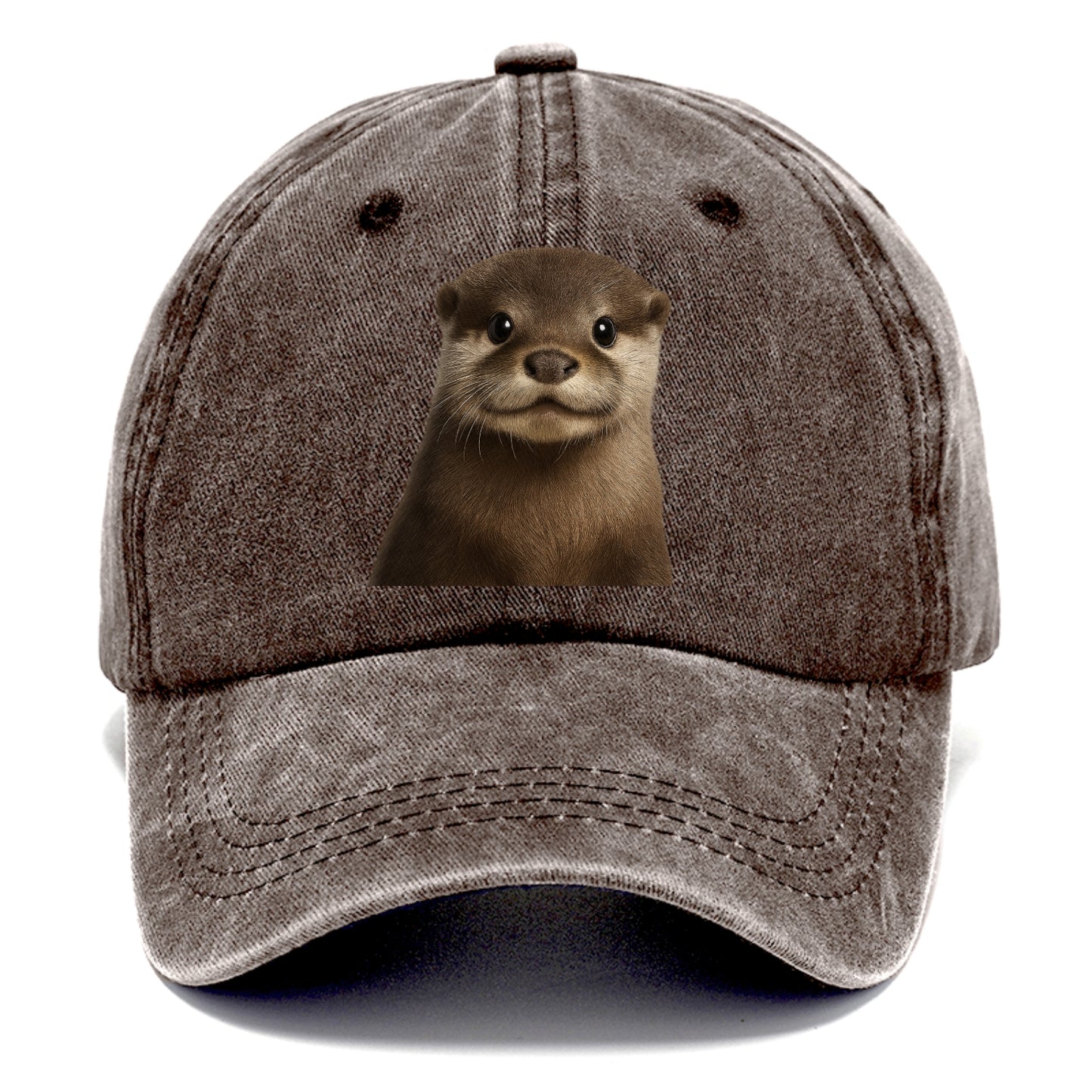otter portrait design Hat