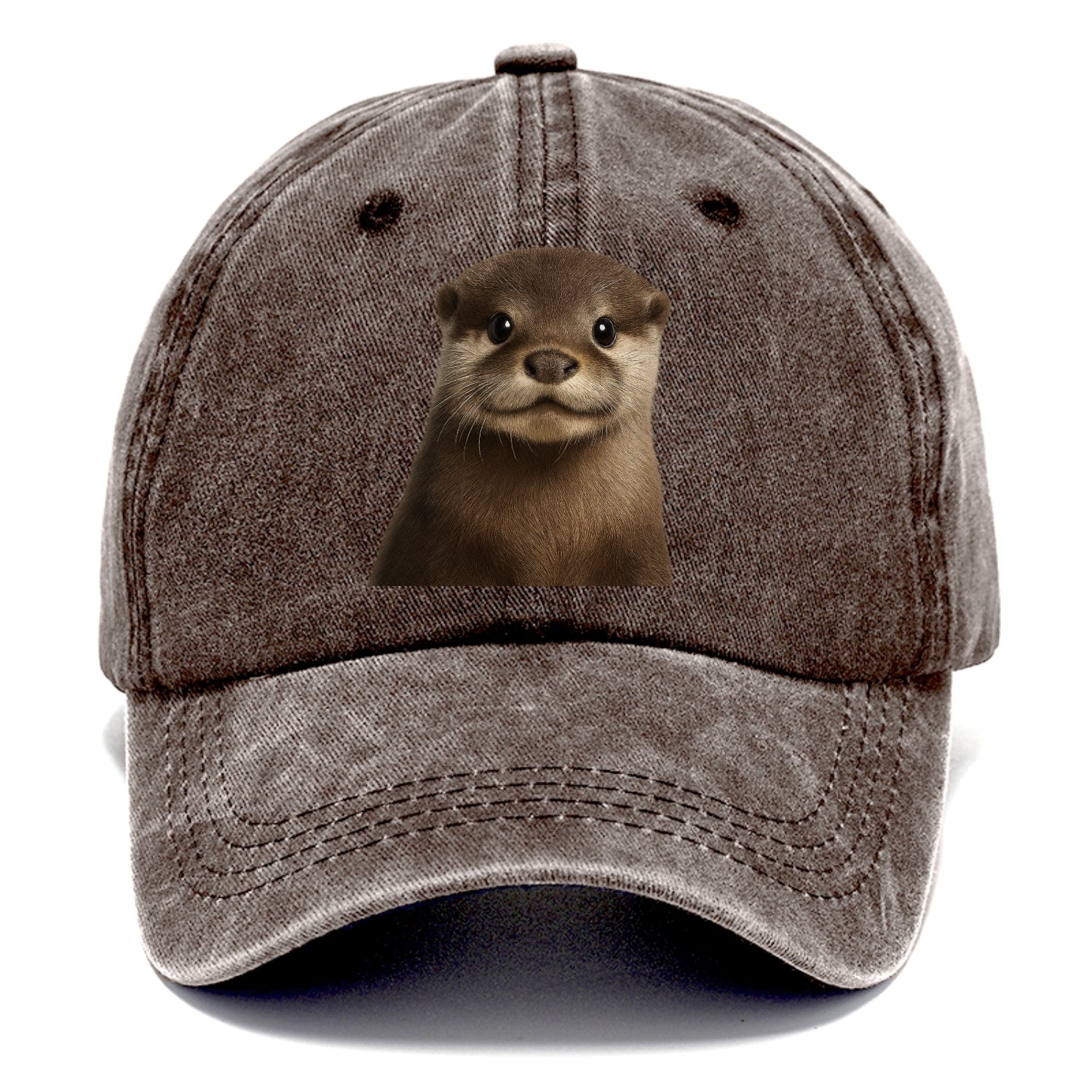 otter portrait design Hat
