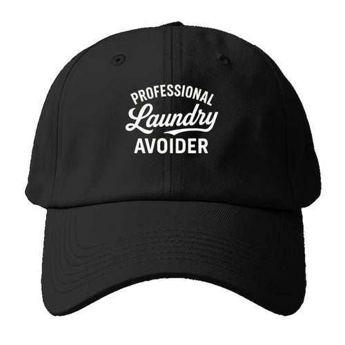 Professional Laundry Avoider Humor Hat Baseball Cap For Big Heads