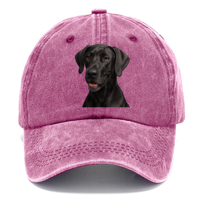 great dane portrait design Hat