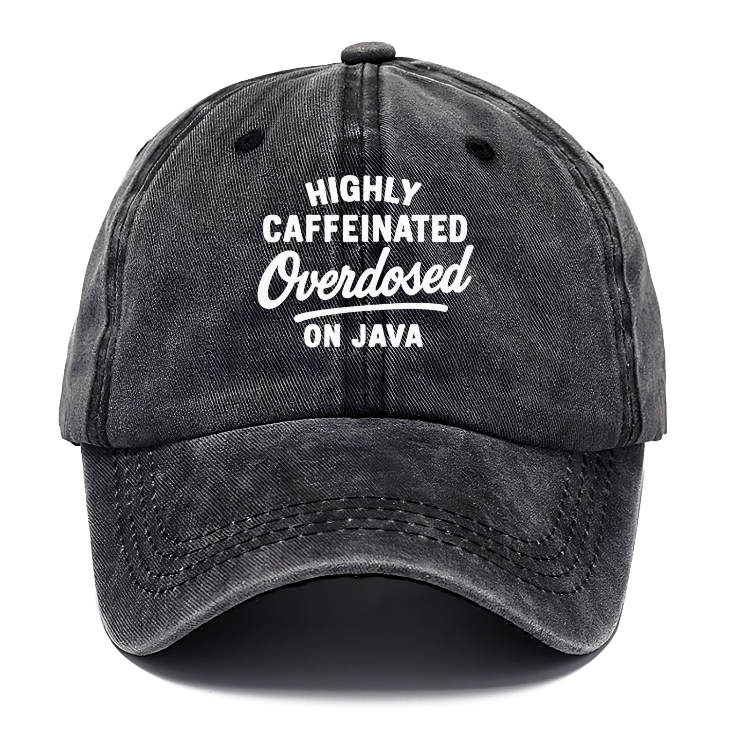 caffeinated overdosed on java Hat