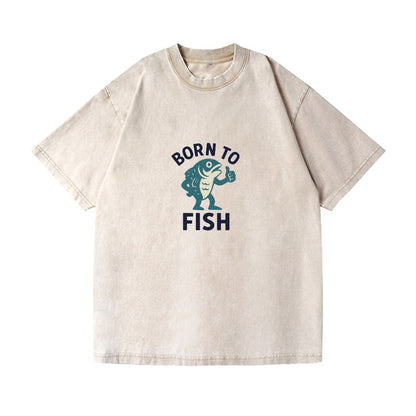 born to fish Hat