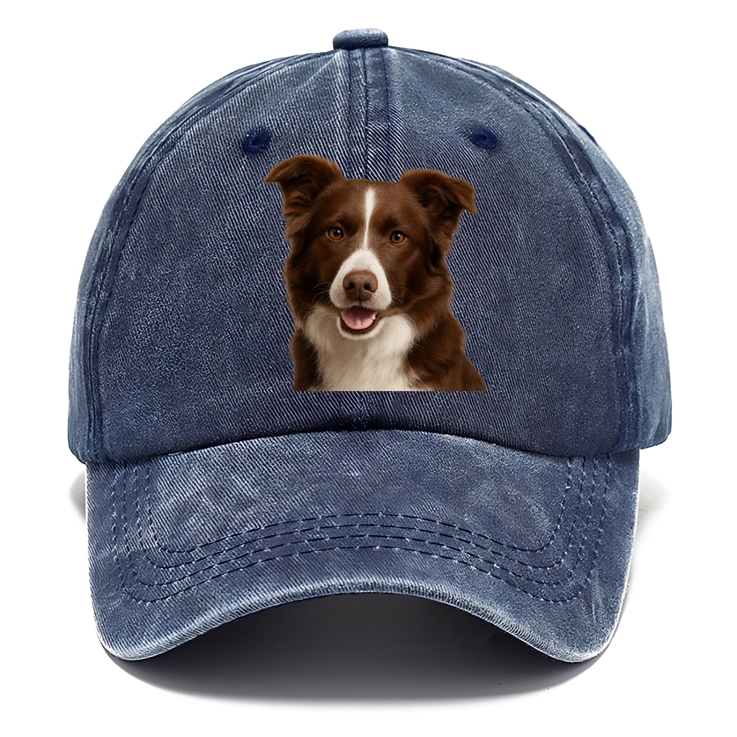 chocolate border collie: sweet & smart devotion Hat