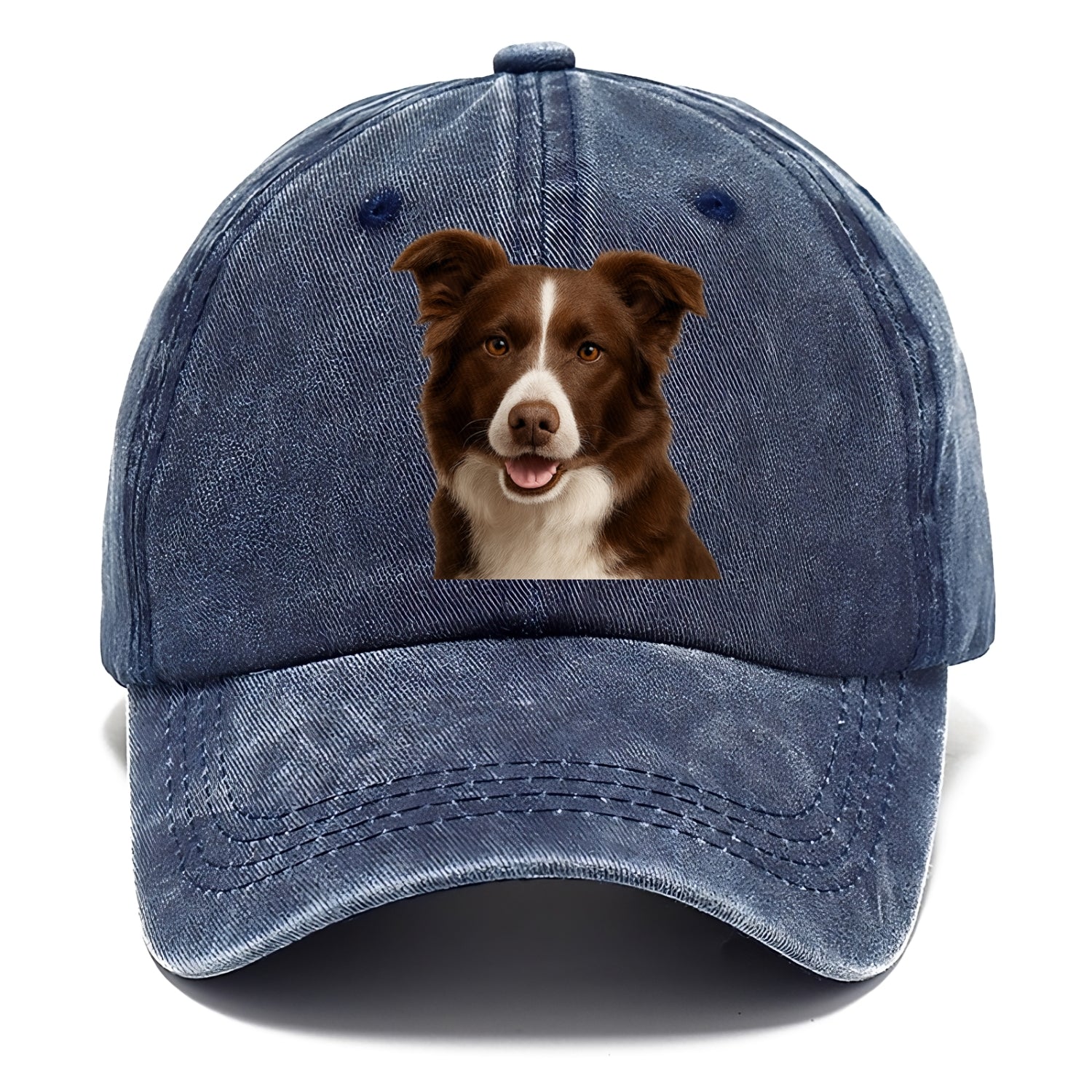 chocolate border collie: sweet & smart devotion Hat