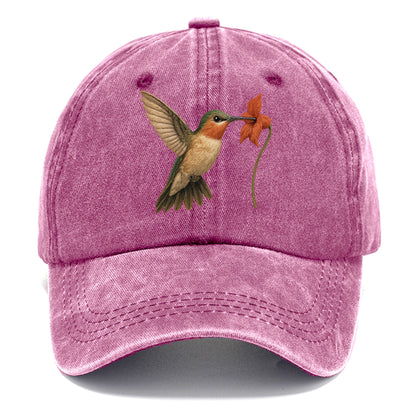 hummingbird's delicate dance Hat