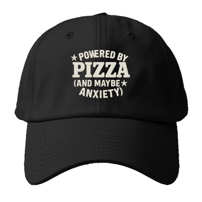 powered by pizza and maybe anxiety Hat