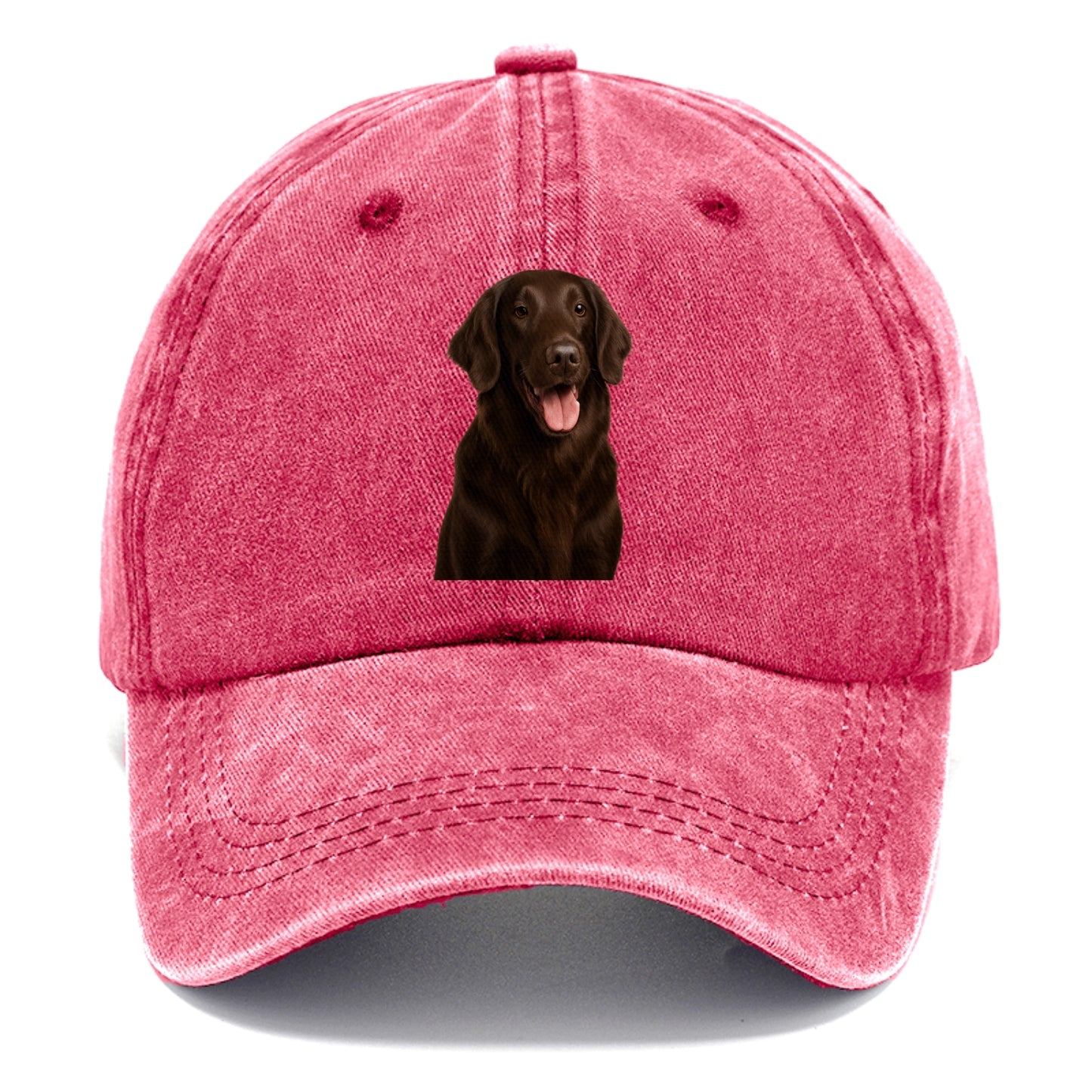 coated retriever joyful heart Hat