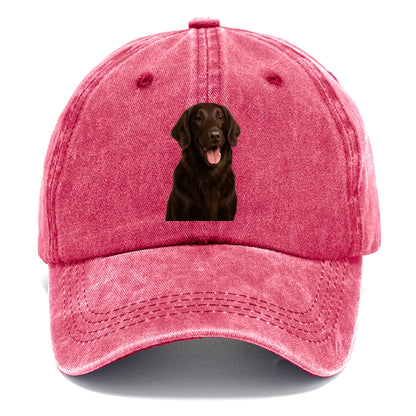 coated retriever joyful heart Hat