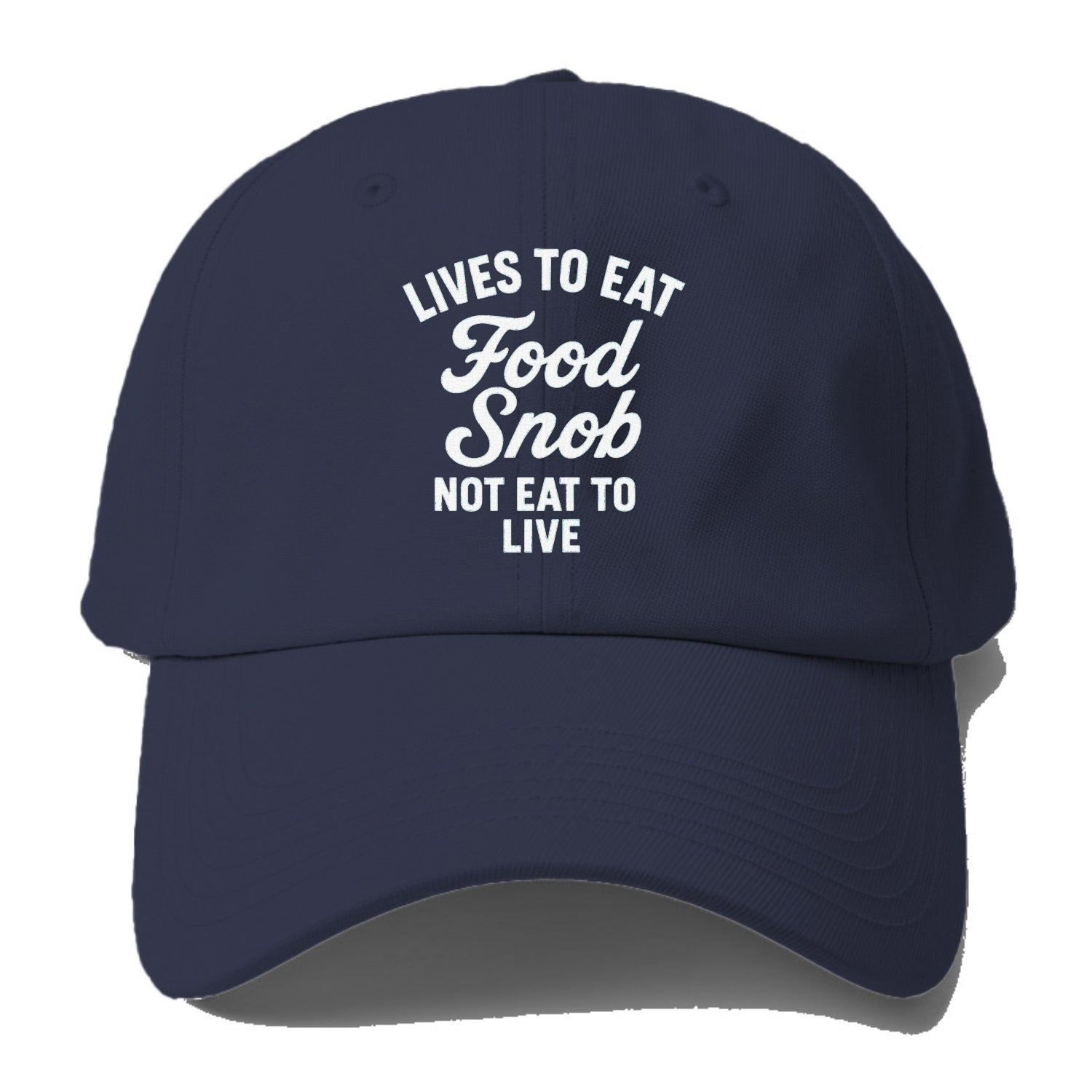 food snob lives to eat Hat