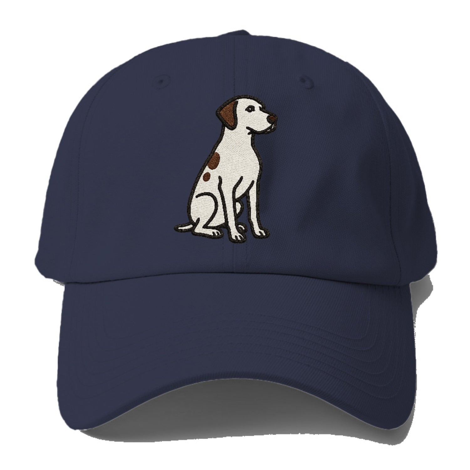 pointer-white-liver-spots-sitting-pose-loyal-spirit Hat