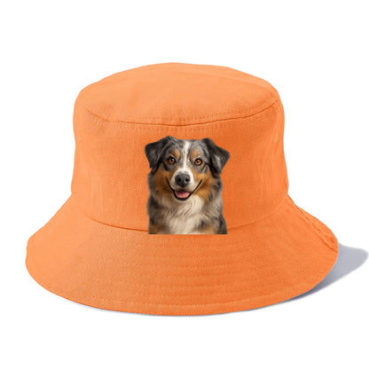 australian shepherd portrait design Hat