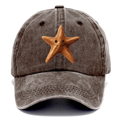 starfish portrait design Hat