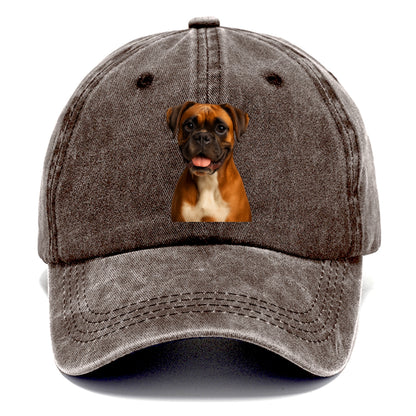 boxer: noble brute. fearless heart. Hat