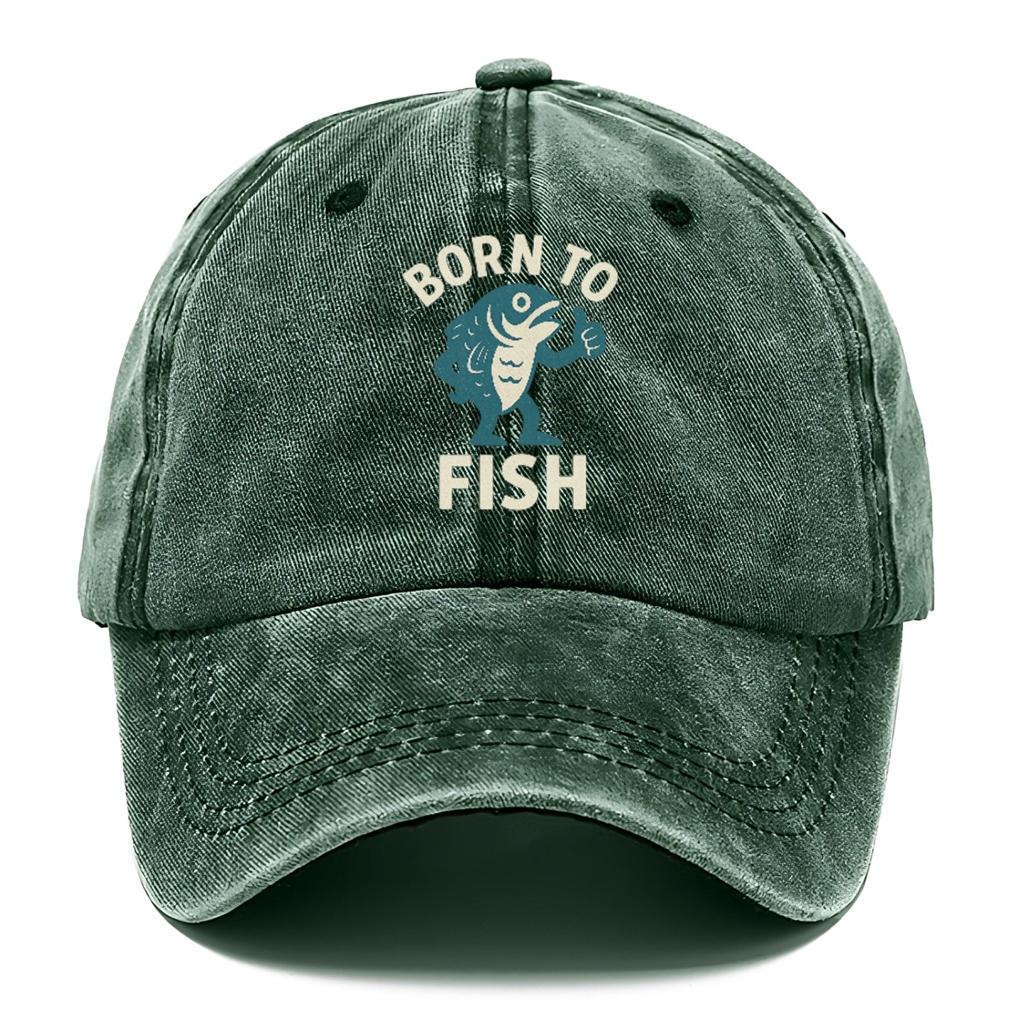 born to fish Hat